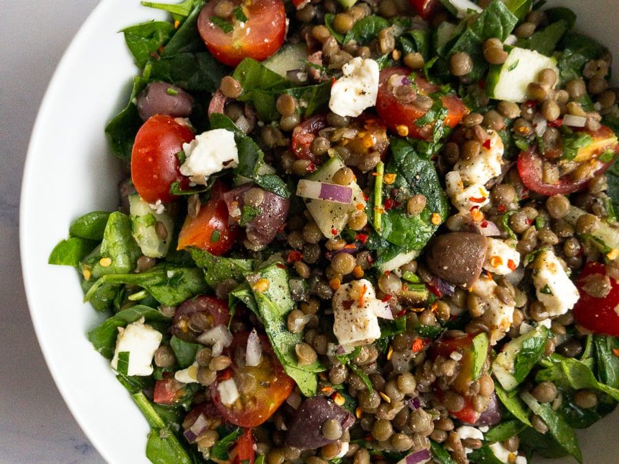 Mediterranean Lentil Salad